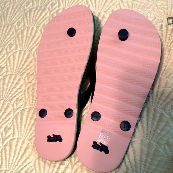 4pc Coach Watermelon Set 🍉 Crossbody Bag, Flops, Cosmetic Bag & Keyfob Rare - Picture 7 of 17